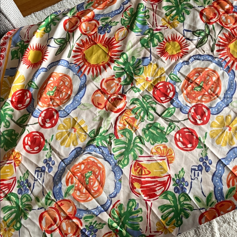 Anthropologie Aperol Spritz Scarf - Picture 4 of 7